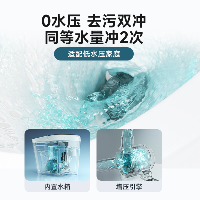 新款Imex零感Z1pro智能马桶泡沫盾带水箱全自动无水压限制一体坐