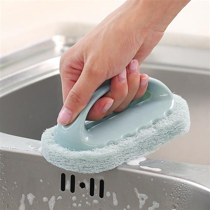 个3厨房魔力擦去污用品带手柄家用清洁浴缸洗锅刷瓷砖神奇海绵擦