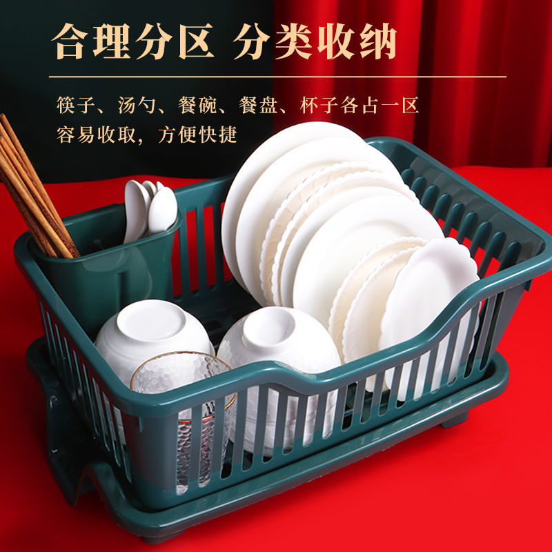 网红沥水架洗碗置物架餐具滤水篮水槽沥水篮厨房碗盘筷子沥水碗架