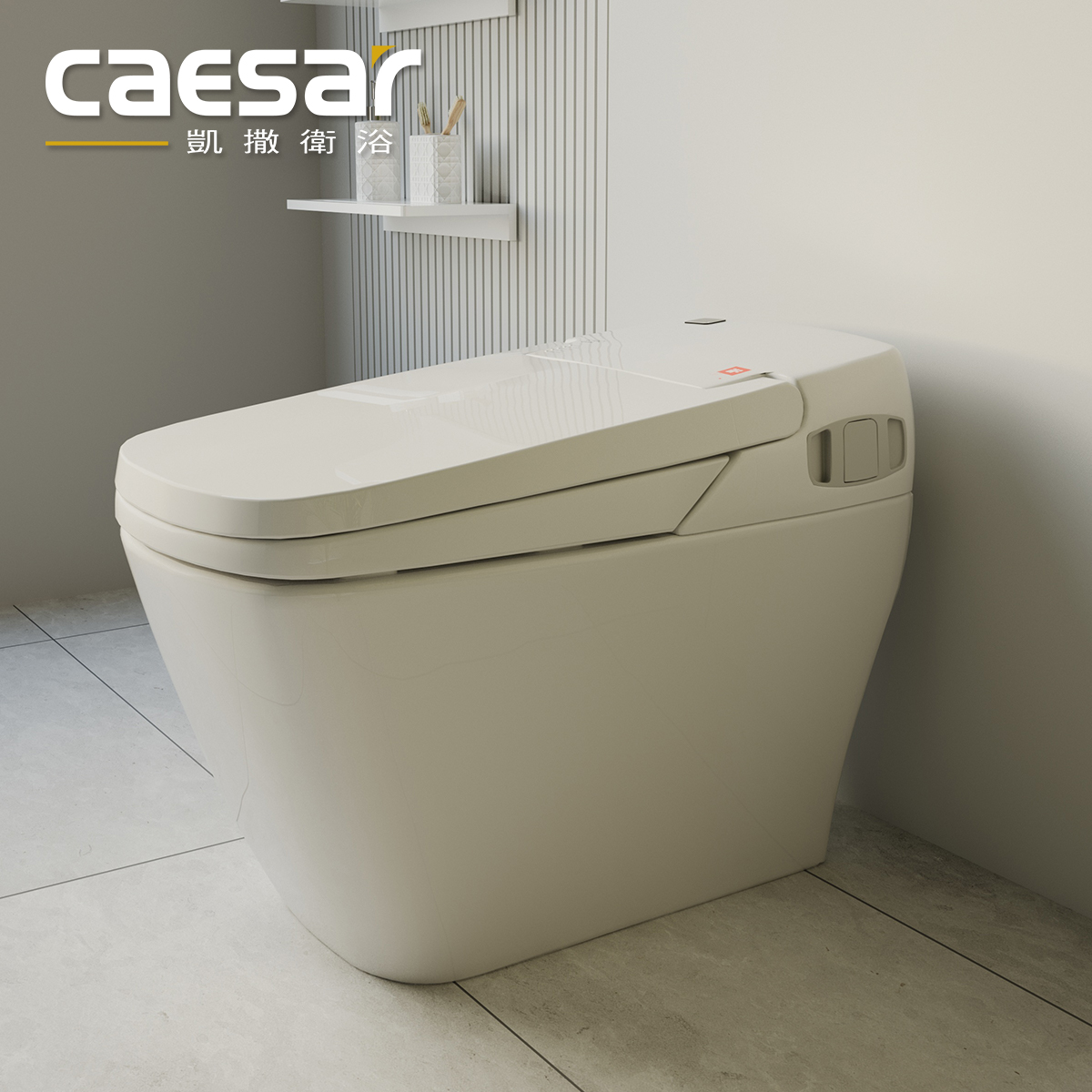 Caesar凯撒卫浴-家用一体式智能马桶龙卷冲水可调式坑距200-400mm