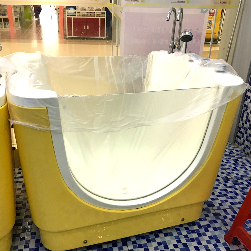 泡澡袋浴缸膜婴儿游泳池一次性塑料袋洗澡桶浴缸套水疗袋塑料袋子
