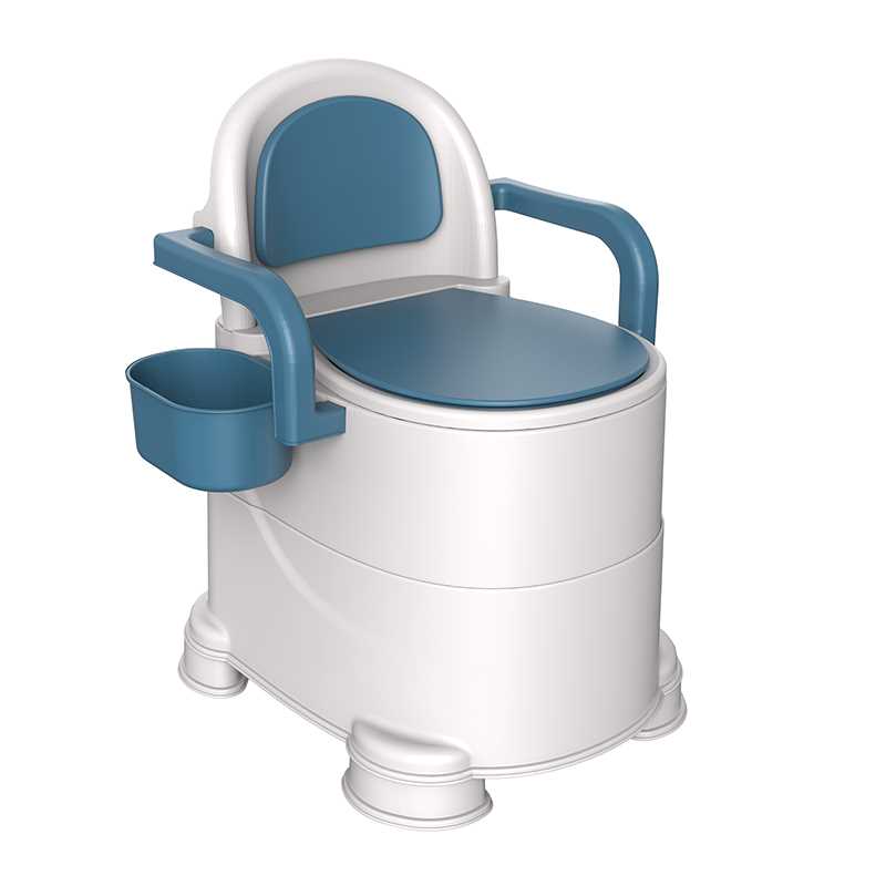 可移动老人坐便器家用孕妇马桶便携式残疾人坐便椅子便盆室内防臭