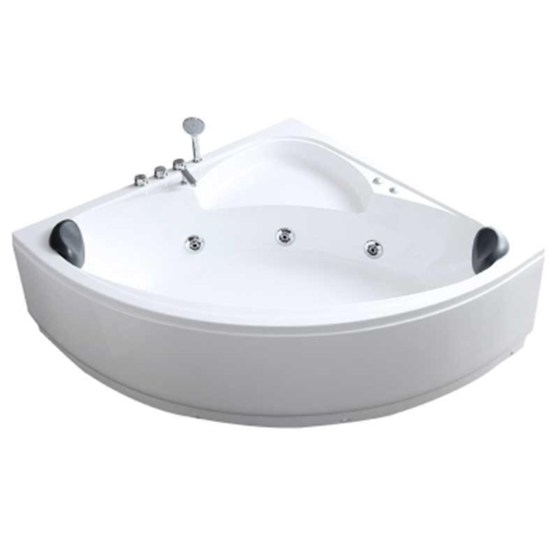 极速塑料扶手热浴防堵三角形可坐超大冷热水浴缸独立便携桑拿浴大