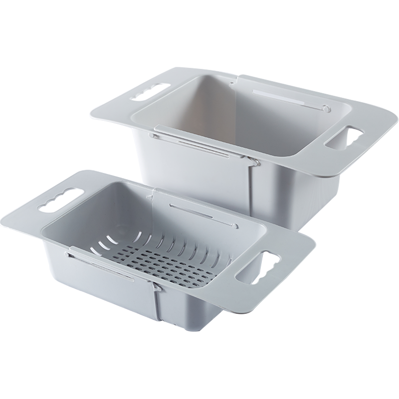水槽置物架厨房沥水篮碗架可伸缩水池洗碗放碗筷碗碟池收纳洗菜盆