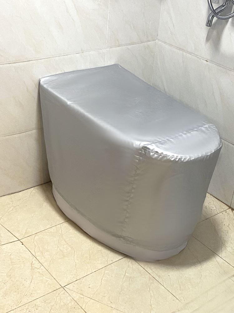 智能马桶套防水罩淋浴套坐便器全包罩水箱罩通用马桶盖罩溅水加。