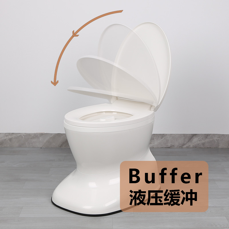 可移动坐便椅老人家用结实马桶孕妇室内防臭便携式坐便器蹲厕改装