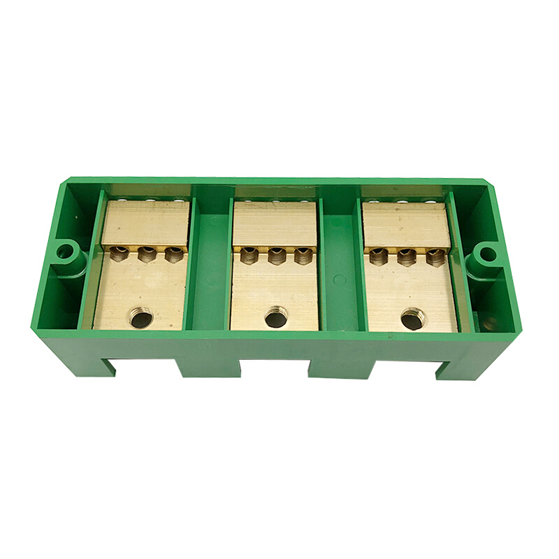 三进九出接线端子排 三相3进9表户接线盒 配电箱电线连接器分线盒