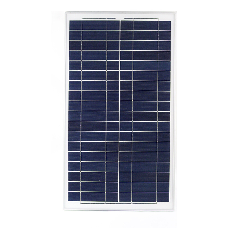 多晶单晶太阳能电池板30W单晶发电板50W100W充12V电瓶锂电充电板