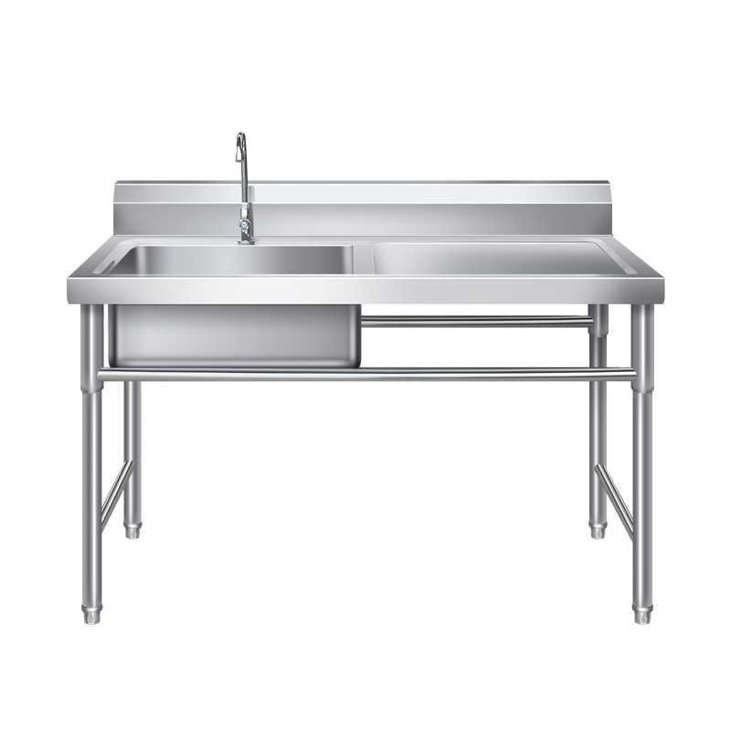 厨房洗菜盆一体柜带水槽单槽柜洗衣阳台加厚户外洗手盆简易洗碗池