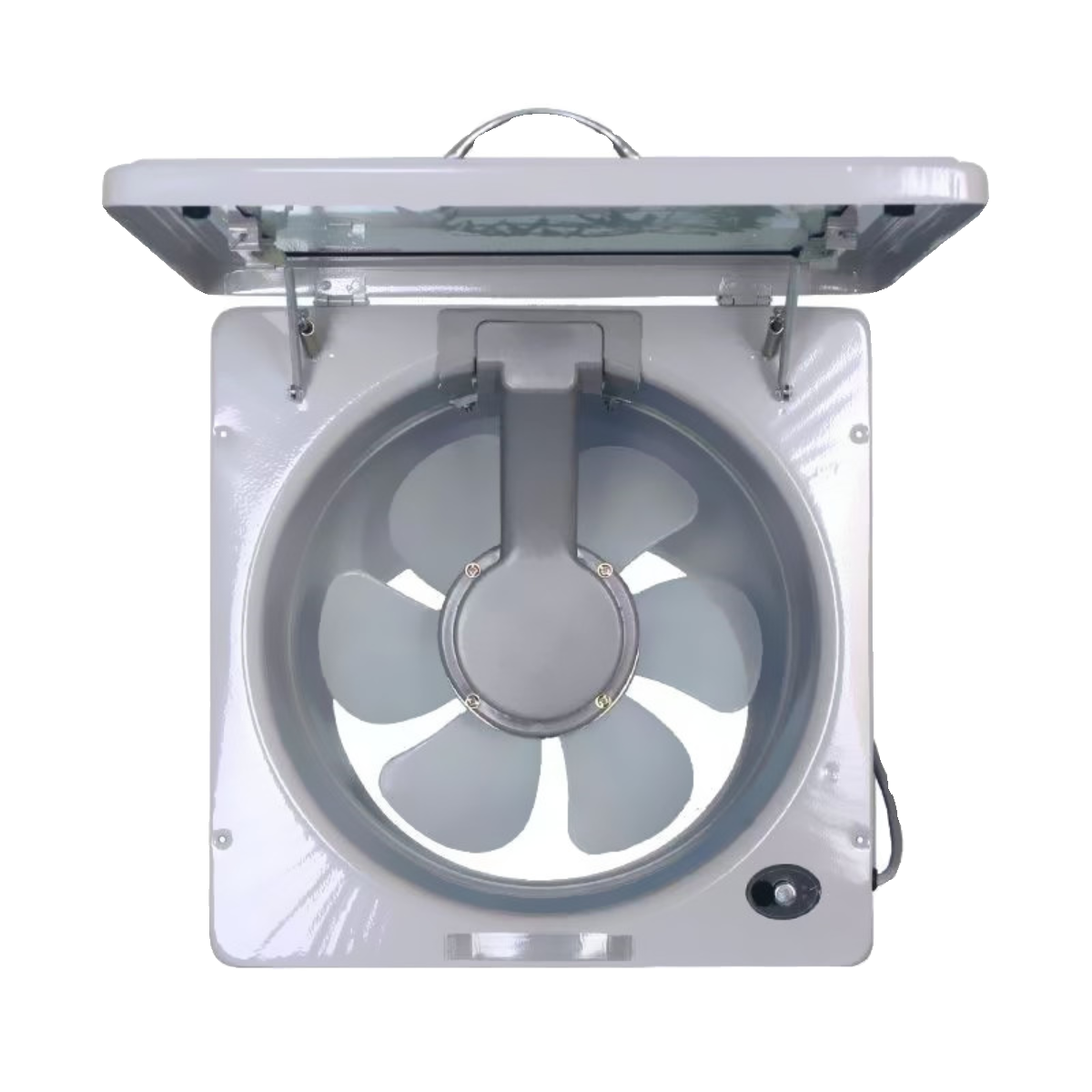 巴尔强力排风扇10寸高调速窗式换气扇静音金属玻璃厨房油烟排气扇