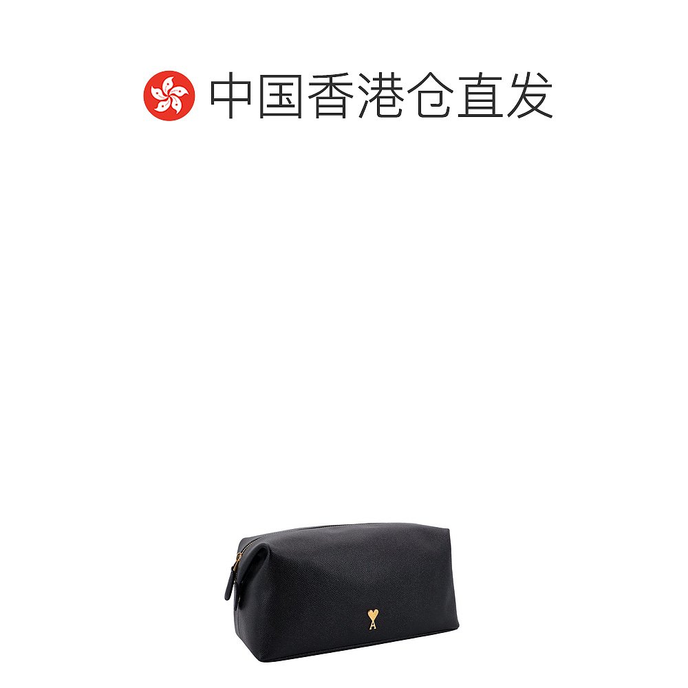 香港直邮AMI Alexandre Mattiussi 女士AMI 徽标牌拉链马桶袋
