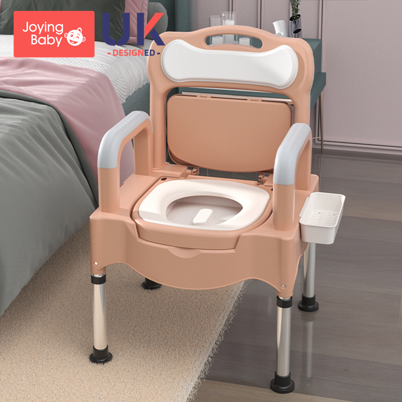 孕妇老人洗澡坐便两用椅子可调节高度成人家用移动马桶室内座便器