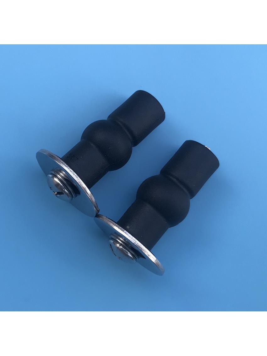 膨胀螺丝座便器装28智能马桶盖板上通用型螺栓橡胶不锈钢