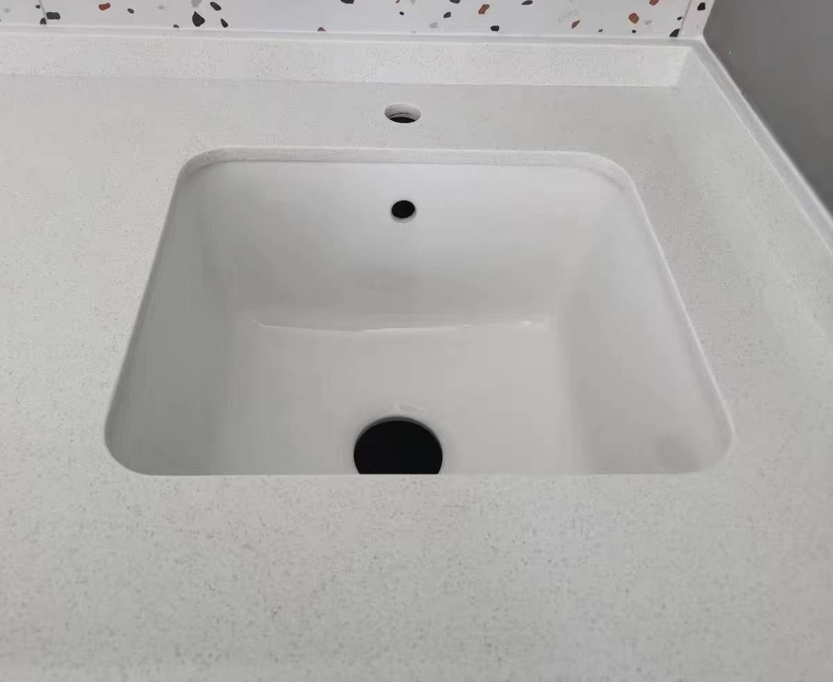 阳台陶瓷台下洗手盆方形平底45×45cm加深19寸单洗衣水池槽