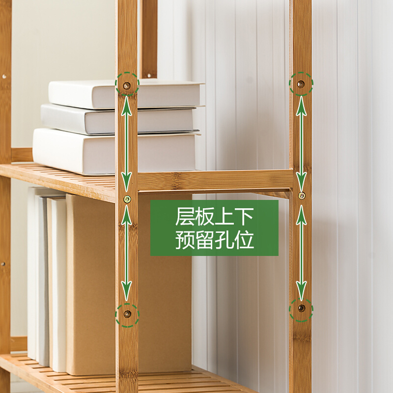 新疆包邮哥百货简易书架置物架简约现代多层落地儿童学生书柜