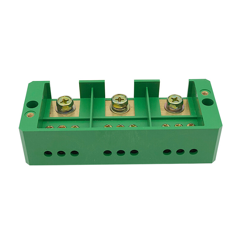 三进九出接线端子排 三相3进9表户接线盒 配电箱电线连接器分线盒