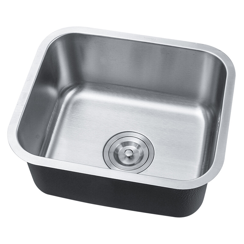 新款厨房304不锈钢水槽单槽小号洗菜盆小户型洗碗池阳台下盆洗手