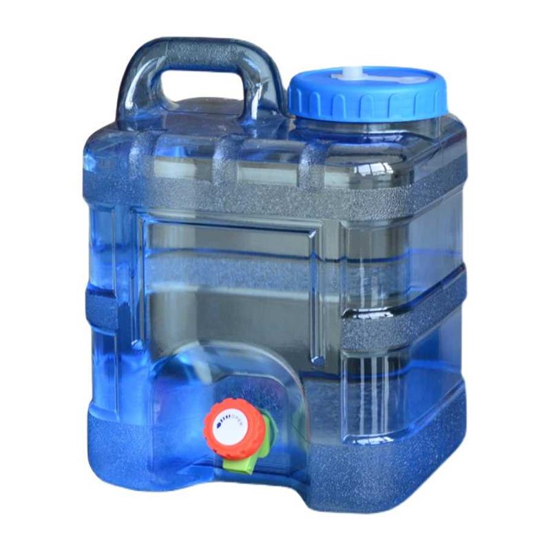 加厚户外水桶家用储水用车载带水龙头蓄水大容量装水饮水纯净水箱
