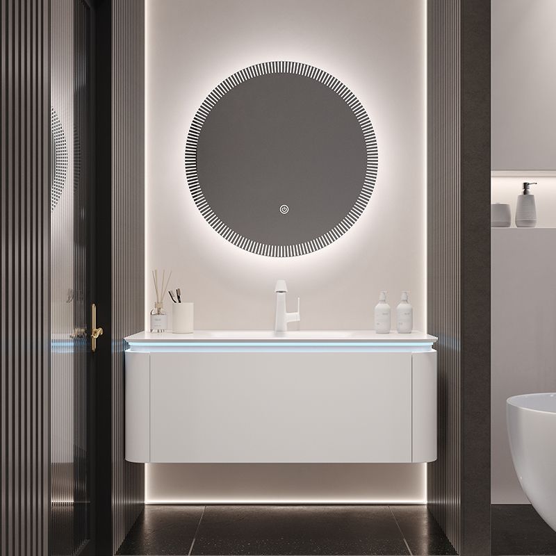 浴室柜组合简约日式可丽耐卫生间洗漱台洗手面盆洗脸池卫浴智能镜