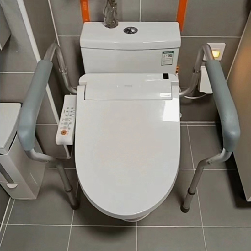 老人厕所助力起身架子孕妇马桶扶手免打孔卫生间坐便器防滑把手