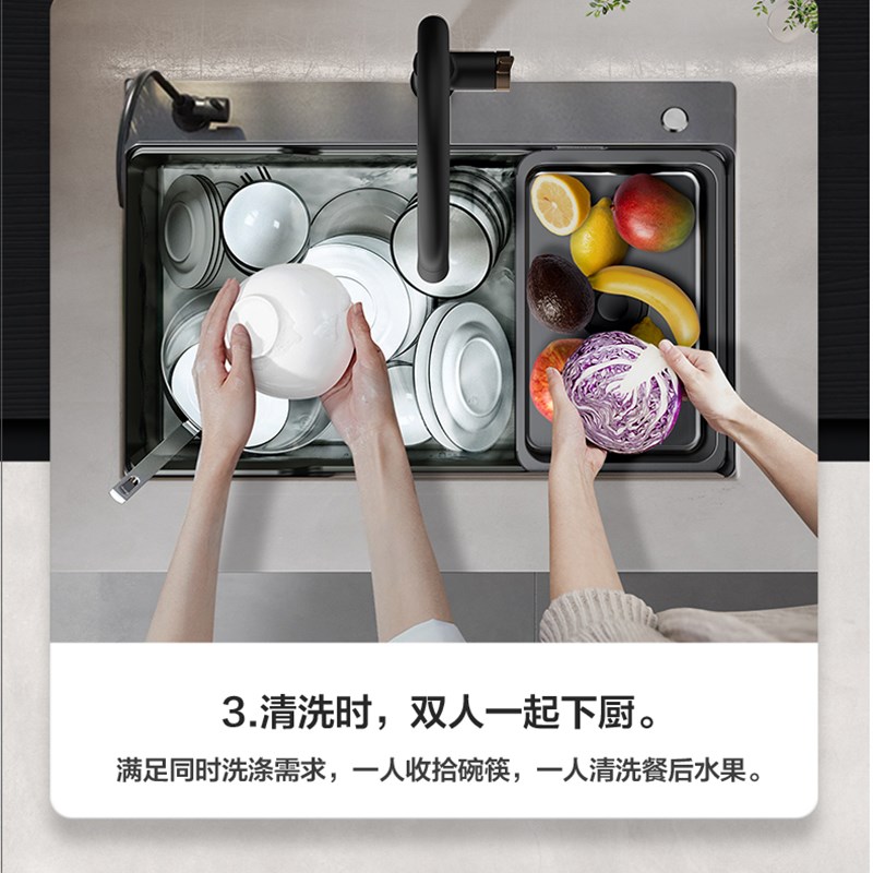 厂家科仕盾水槽单槽 厨房洗菜盆304不锈钢洗碗槽家用手工洗碗池台