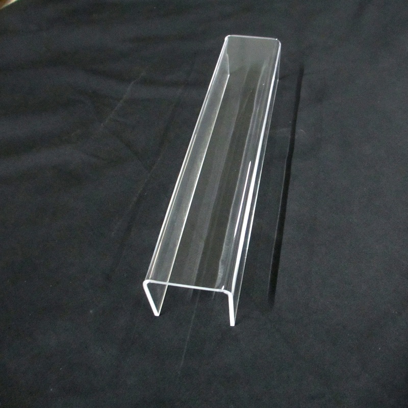 高透明有机玻璃罩子亚克力tU型槽防尘罩水槽灯罩热弯折弯一体成型